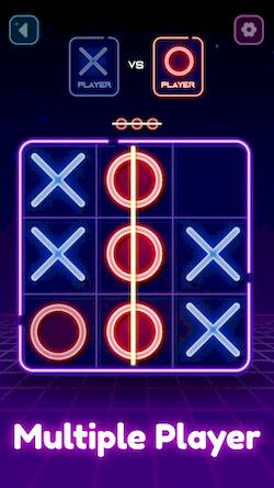 Скачать взломанную Tic Tac Toe - 2 Player XO [Много монет] MOD apk на Андроид