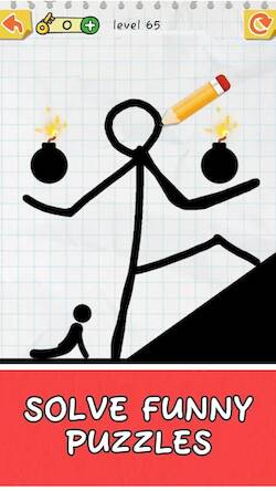 Скачать взломанную Draw 2 Save [Бесплатные покупки] MOD apk на Андроид