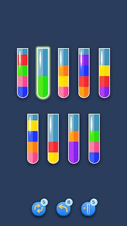 Скачать взломанную Water Sortpuz - Головоломка [Мод меню] MOD apk на Андроид