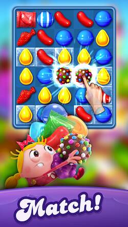 Скачать взломанную Candy Crush Tales [Бесплатные покупки] MOD apk на Андроид