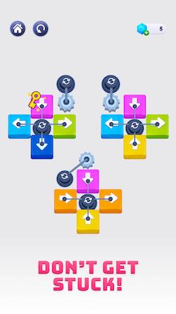 Скачать взломанную Unpuzzle: Tap Away Puzzle Game [Много денег] MOD apk на Андроид