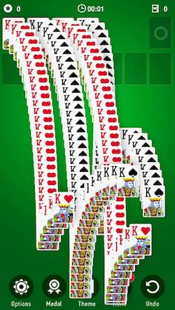 Скачать взломанную Solitaire [Много денег] MOD apk на Андроид