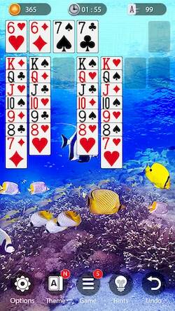Скачать взломанную Solitaire [Много денег] MOD apk на Андроид