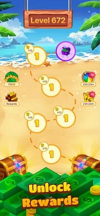 Скачать взломанную Tropical Crush Win Cash Prizes [Мод меню] MOD apk на Андроид