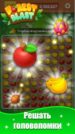 Скачать взломанную Forest Blast [Много денег] MOD apk на Андроид