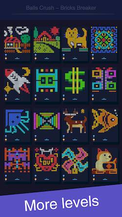 Скачать взломанную Balls Crush - Bricks Breaker [Мод меню] MOD apk на Андроид