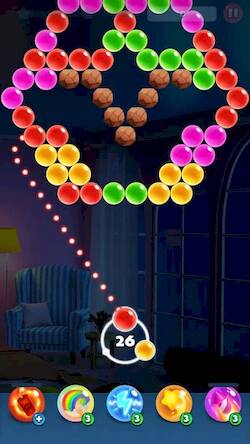 Скачать взломанную Bubble Shooter [Много денег] MOD apk на Андроид