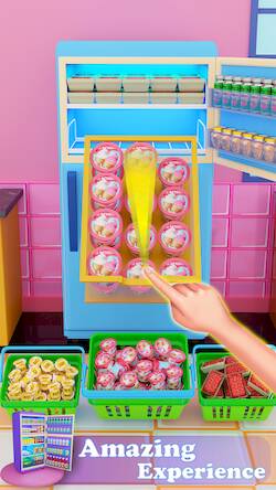 Скачать взломанную Fill The Fridge - Stack N Sort [Много денег] MOD apk на Андроид