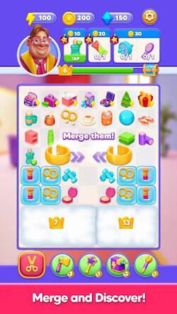 Скачать взломанную Merge Studio: Fashion Makeover [Много денег] MOD apk на Андроид