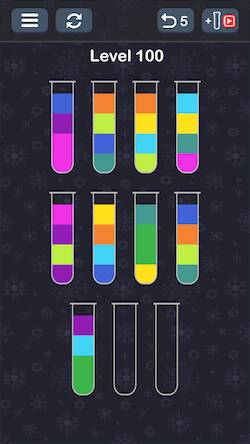 Скачать взломанную Water Sort Puzzle [Мод меню] MOD apk на Андроид