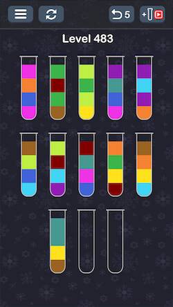 Скачать взломанную Water Sort Puzzle [Мод меню] MOD apk на Андроид