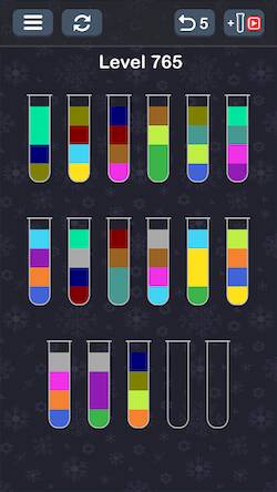 Скачать взломанную Water Sort Puzzle [Мод меню] MOD apk на Андроид