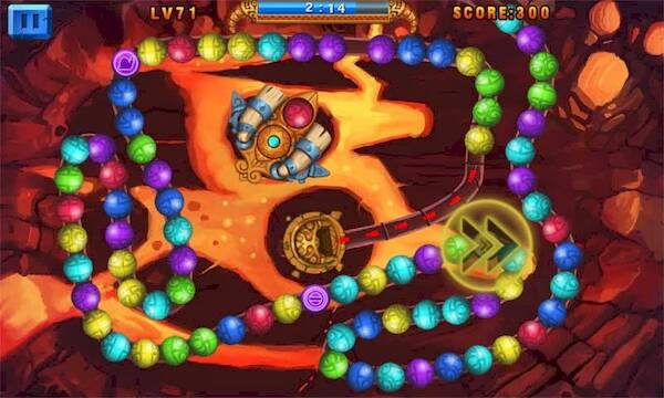 Скачать взломанную Зума Легенда - Marble Legend [Много монет] MOD apk на Андроид