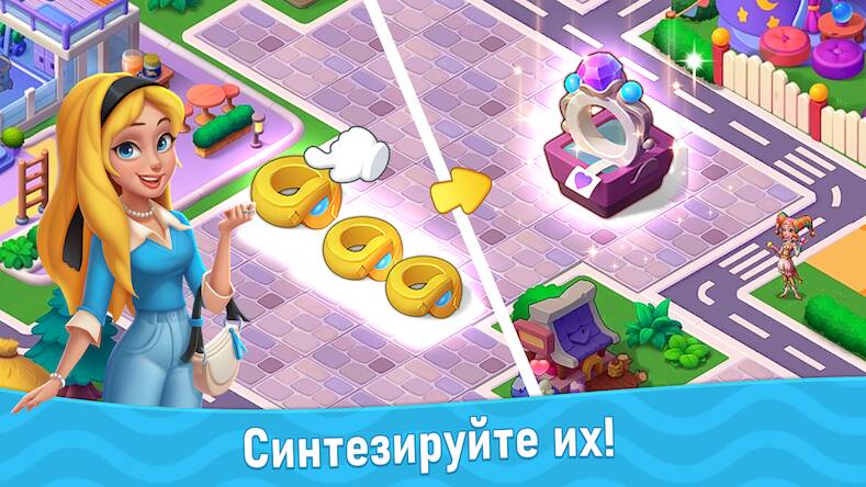 Скачать взломанную Merge Cove [Много денег] MOD apk на Андроид