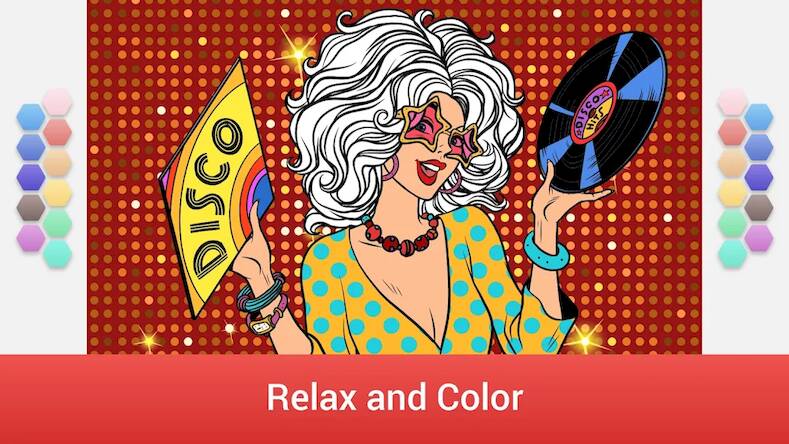 Скачать взломанную ColorMe - Книжка-раскраска [Много монет] MOD apk на Андроид