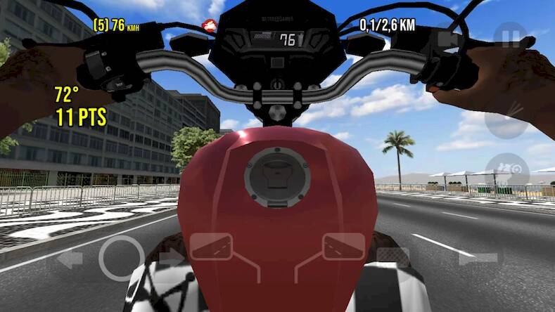 Скачать взломанную Traffic Motos 3 [Много монет] MOD apk на Андроид