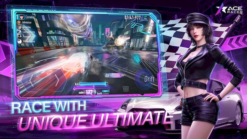 Скачать взломанную Ace Racer [Мод меню] MOD apk на Андроид