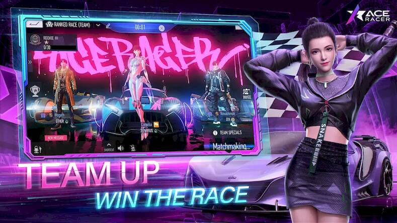 Скачать взломанную Ace Racer [Мод меню] MOD apk на Андроид