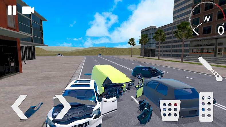 Скачать взломанную Traffic Crashes Car Crash [Бесплатные покупки] MOD apk на Андроид