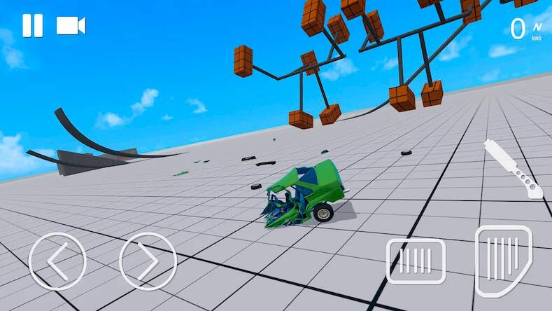 Скачать взломанную Russian Car Crash Simulator [Бесплатные покупки] MOD apk на Андроид