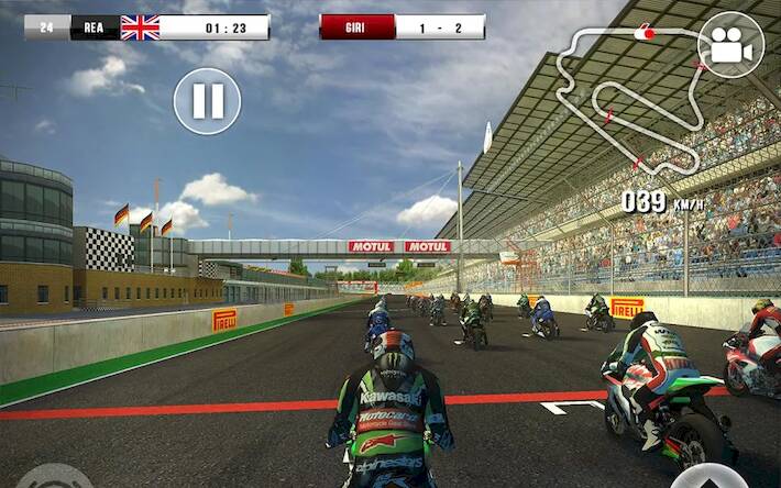 Скачать взломанную SBK16 Official Mobile Game [Много монет] MOD apk на Андроид