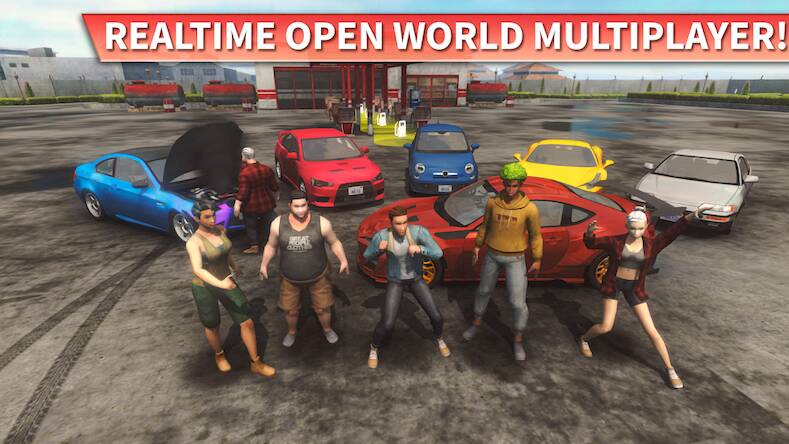 Скачать взломанную Car Driving Online [Бесплатные покупки] MOD apk на Андроид