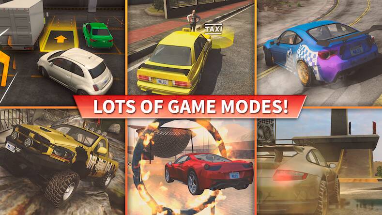 Скачать взломанную Car Driving Online [Бесплатные покупки] MOD apk на Андроид