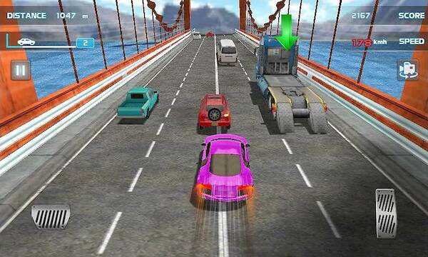 Скачать взломанную Turbo Driving Racing 3D [Мод меню] MOD apk на Андроид