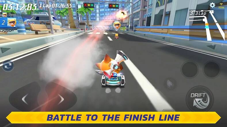 Скачать взломанную KartRider Rush+ [Много денег] MOD apk на Андроид