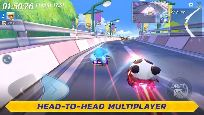 Скачать взломанную KartRider Rush+ [Много денег] MOD apk на Андроид