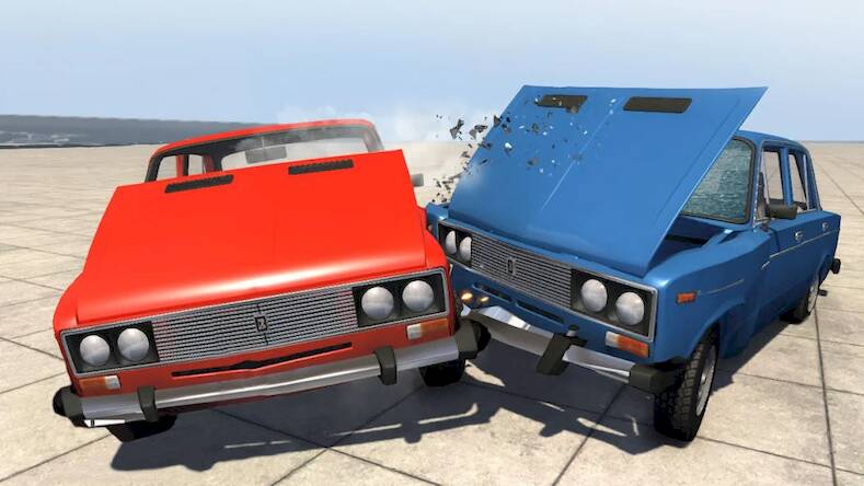 Скачать взломанную Car Crash III Beam Симулятор Р [Много денег] MOD apk на Андроид