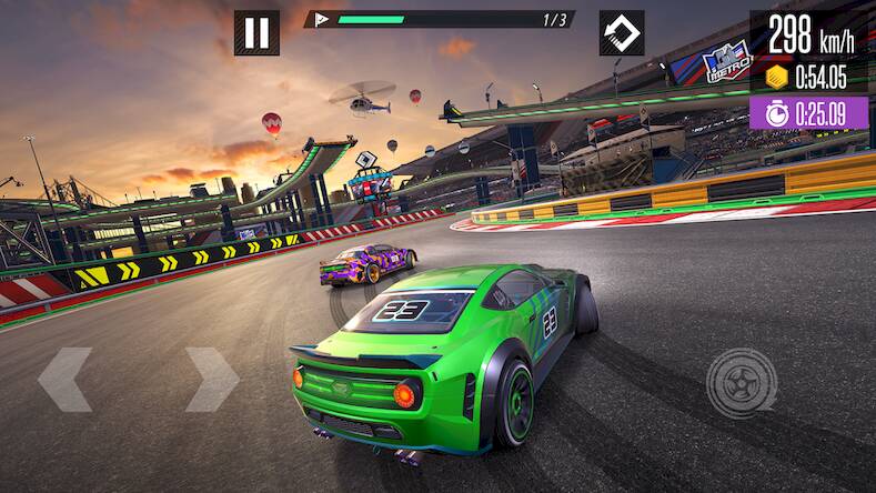 Скачать взломанную Hot Lap League: Гоночная Mания [Бесплатные покупки] MOD apk на Андроид