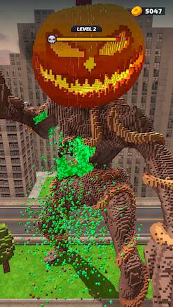 Скачать взломанную Monster Demolition [Много денег] MOD apk на Андроид