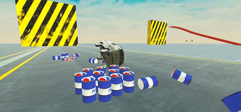 Скачать взломанную Cindy Car Crash [Много монет] MOD apk на Андроид