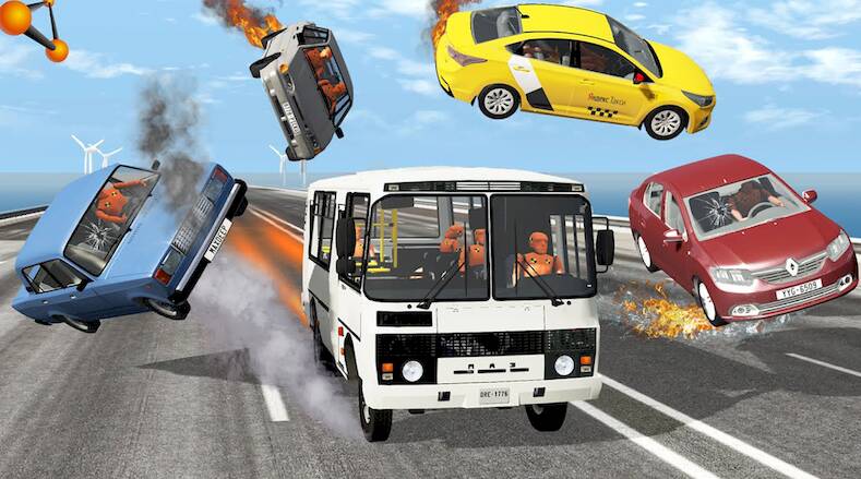 Скачать взломанную Cindy Car Crash [Много монет] MOD apk на Андроид