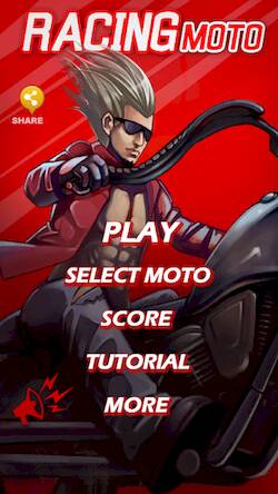 Скачать взломанную Racing Moto [Много монет] MOD apk на Андроид