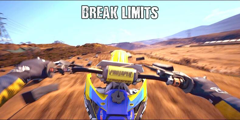 Скачать взломанную Dirt MX Bikes KTM Motocross 3D [Мод меню] MOD apk на Андроид