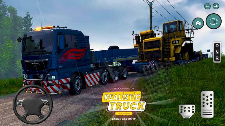 Скачать взломанную Euro Truck Simulator 3 Europa [Много денег] MOD apk на Андроид