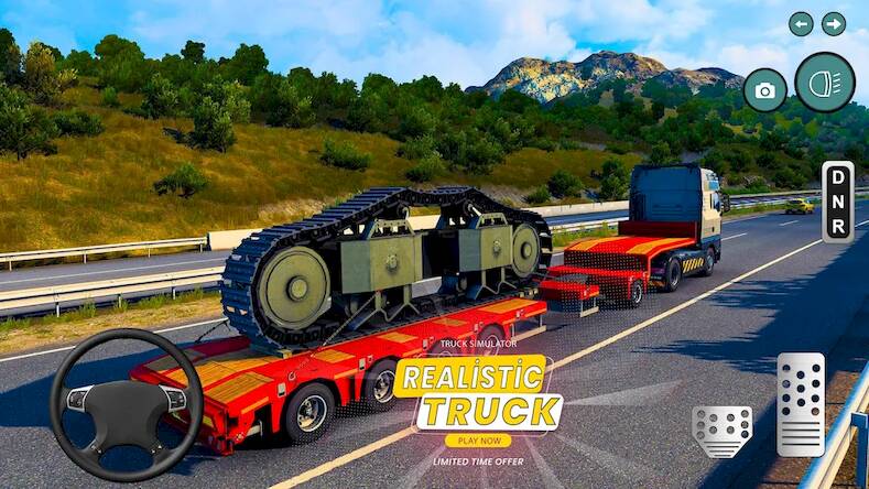 Скачать взломанную Euro Truck Simulator 3 Europa [Много денег] MOD apk на Андроид
