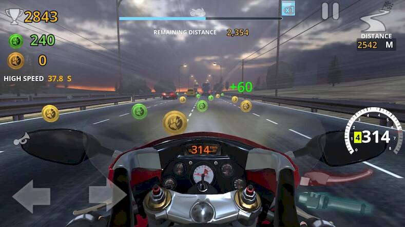 Скачать взломанную Racing Motorist : Bike Game [Много денег] MOD apk на Андроид