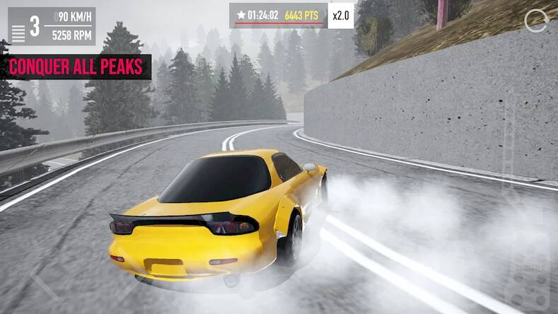 Скачать взломанную The Touge [Много монет] MOD apk на Андроид