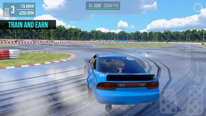 Скачать взломанную The Touge [Много монет] MOD apk на Андроид