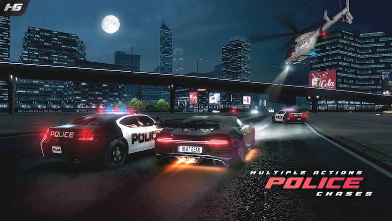 Скачать взломанную Heat Gear - Race & Drift World [Много монет] MOD apk на Андроид