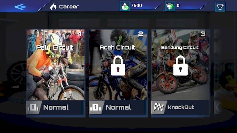 Скачать взломанную Real Drag Bike Racing [Много денег] MOD apk на Андроид