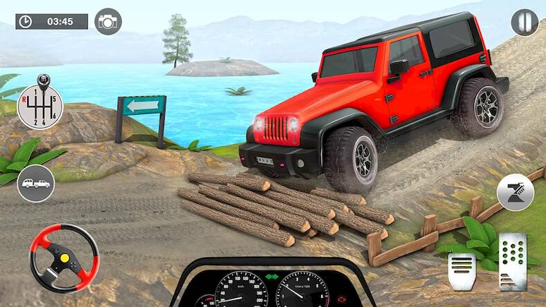 Скачать взломанную Внедорожные игры на джипах [Мод меню] MOD apk на Андроид