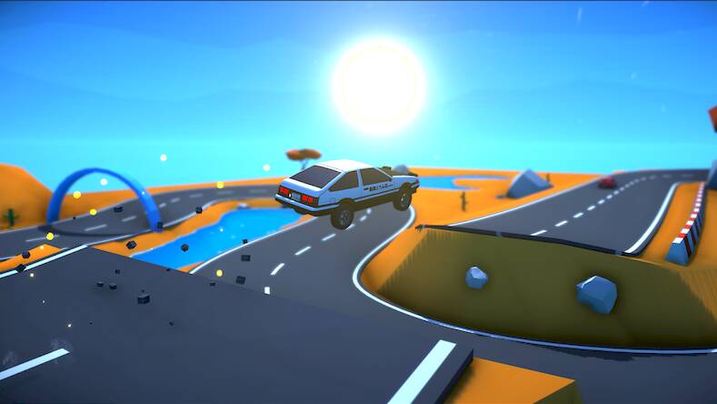 Скачать взломанную Jelly Drift [Бесплатные покупки] MOD apk на Андроид