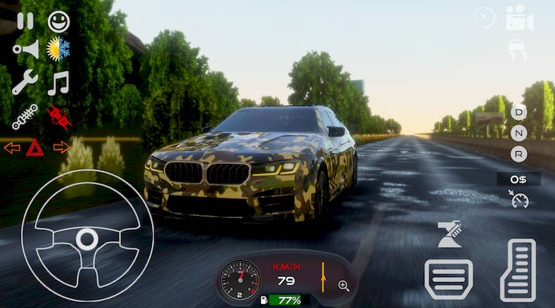 Скачать взломанную Real Car Driving Games 2024 3D [Много монет] MOD apk на Андроид
