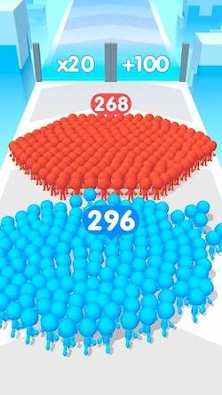 Скачать взломанную Count Stickman: Run Master 3D [Много монет] MOD apk на Андроид