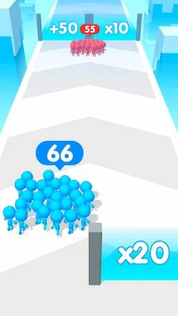 Скачать взломанную Count Stickman: Run Master 3D [Много монет] MOD apk на Андроид