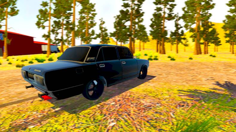 Скачать взломанную Жигули симулятор вождения: ВАЗ [Много монет] MOD apk на Андроид